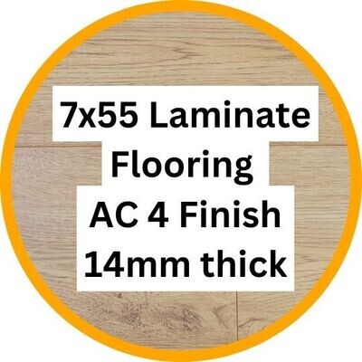 7x55 Laminate Flooring 14mm thick AC4