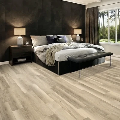 Gleason Hickory Click Lock LVP Flooring – 9x60 Plank | 20 mil Wear Layer |  12mm (1/2") | WPC Core