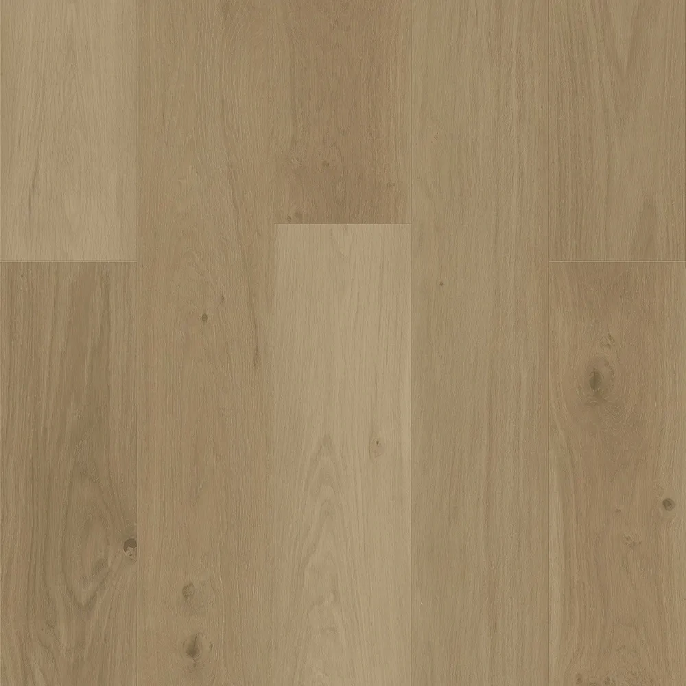 Echo Oak 9x60 WPC Woodwind Pressed Vinyl Plank Flooring | pressed edge | eased bevel