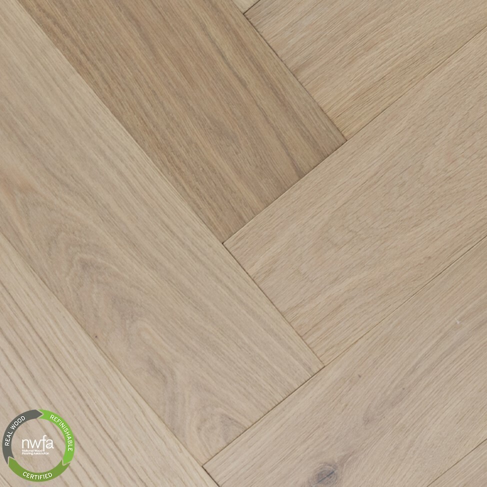 Castillian Premier Herringbone – Monroe Bisque | Engineered Hardwood Floor