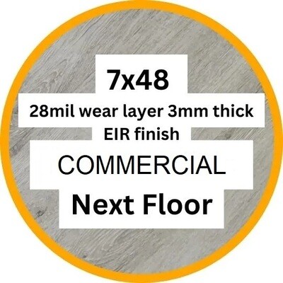 7x48 | 28mil wear layer | 3mm thick | Next Floor