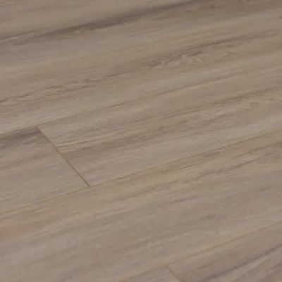 Metallic Taupe 7x60 LVP flooring | 20mil wear layer | 9.5mm thick