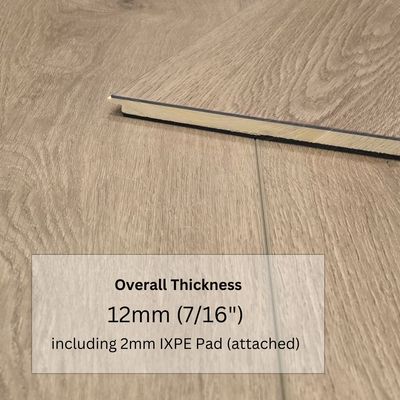 Glenhill Oak Click Lock LVP Flooring – 9x60 Plank | 20 mil Wear Layer | 12mm (1/2") | WPC Core