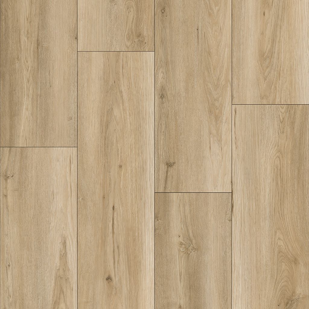 Powell Oak 7x48 Rigid Core Vinyl Flooring | 20 mil wear layer | 6.5 mm thick | pressed bevel