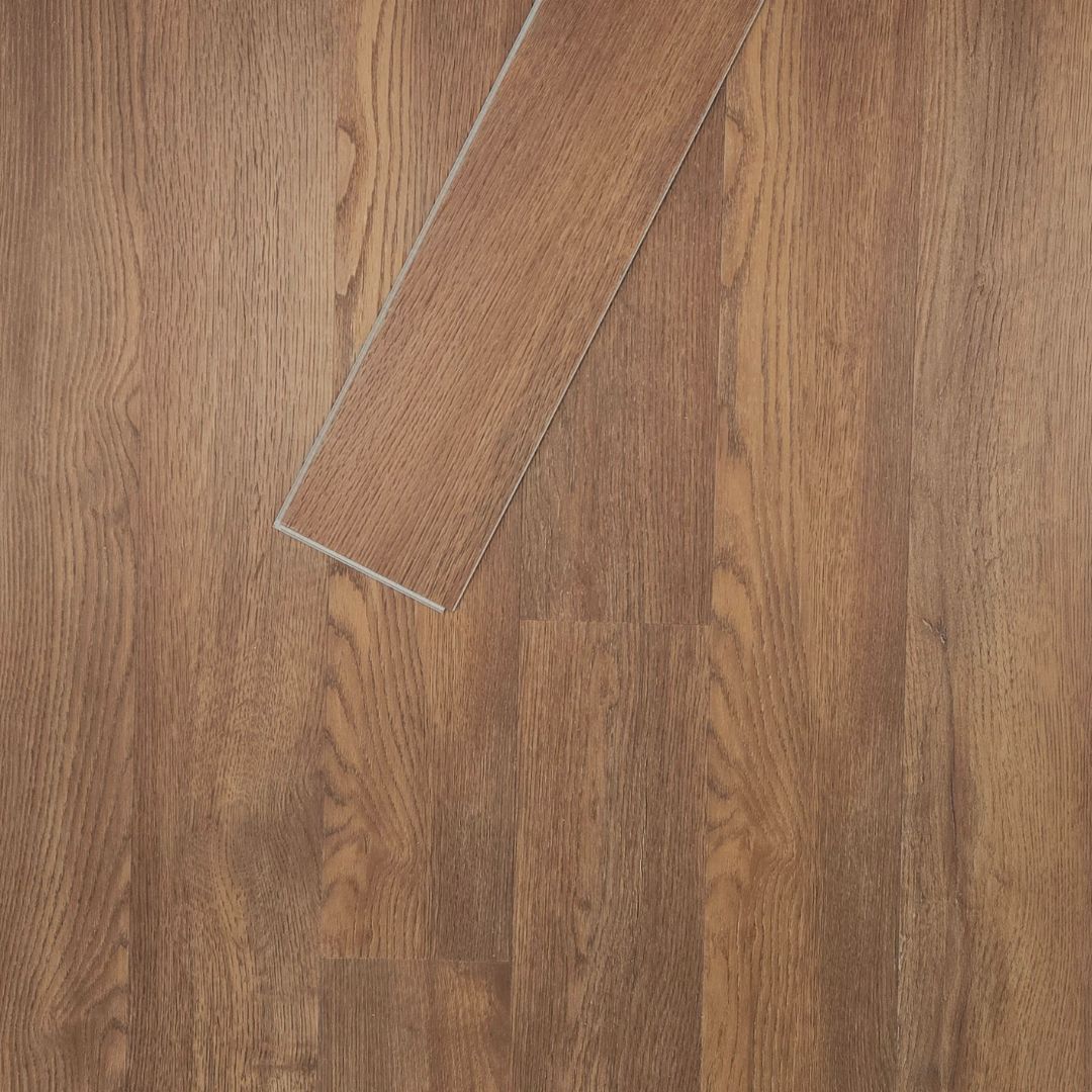 Saddle Oak 5x60 Waterproof Rigid Core Vinyl Flooring – 20 mil Wear Layer, 6mm Thick