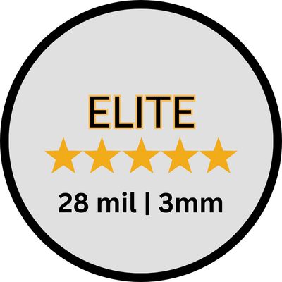 elite - 28 mil wear layer - 3 mm thick - glue down LVP
