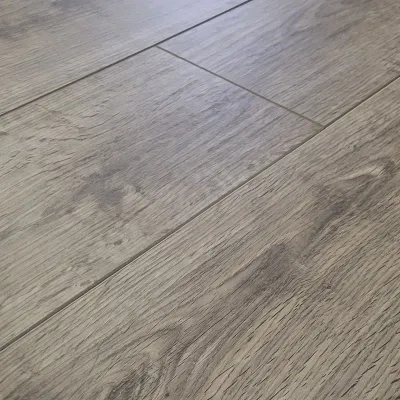 Heritage Grey 6x48 Glue Down Vinyl Flooring – 20 mil Wear Layer, 3mm Thick, Hand-Scraped Distressed Texture, Painted Bevel