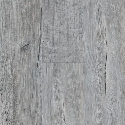 Silver Rustic Oak 7x48 Glue Down Vinyl Flooring – 20 mil Wear Layer, 2.5mm Thick