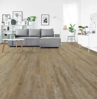 Settlement Pine 7x48 Glue Down Vinyl Flooring – 12 mil Wear Layer, 2mm Thick