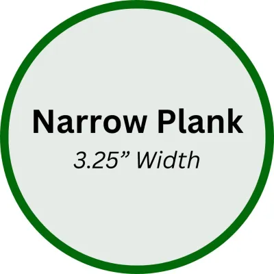 Narrow Plank  3.25-inch Wide ClickLock LVP