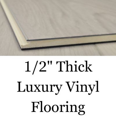 Elevate Your Home with Premium 1/2" Thick Luxury Vinyl Flooring