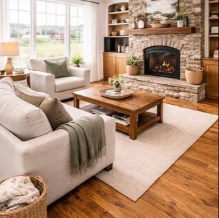 Butterscotch Oak 5" Hand-Scraped | Solid Hardwood Floor
