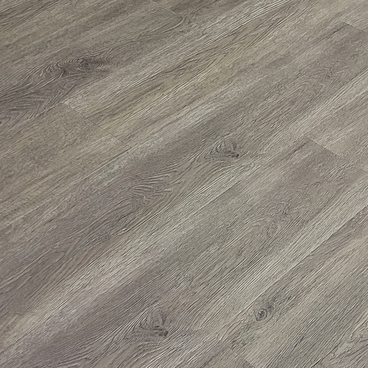 Pewter Oak 7x48 Glue Down Vinyl Flooring – 28 mil Wear Layer, 3mm Thick, EIR Texture