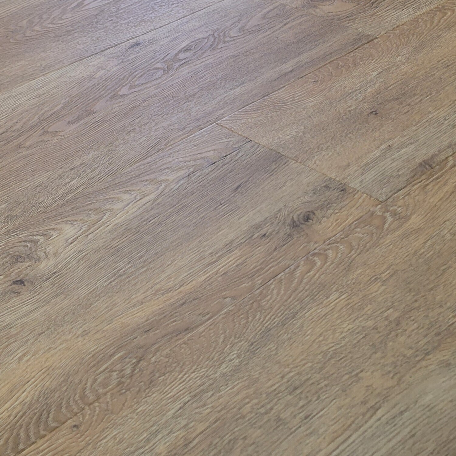 Ecru Oak 7x48 Glue Down Vinyl Flooring – 28 mil Wear Layer, 3mm Thick, EIR Texture