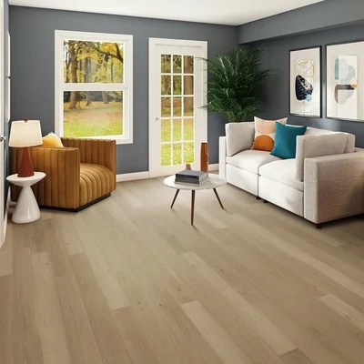 Echo Oak 9x60 WPC Woodwind Pressed Vinyl Plank Flooring | pressed edge | eased bevel