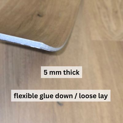 Sunlit Oak 7x48 | 20 mil wear layer | 5 mm thick Loose Lay / Glue Down Vinyl Plank Flooring
