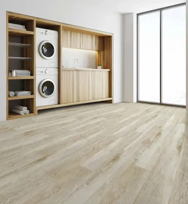 Natural Oak 7x48 Glue Down Vinyl Flooring – 12 mil Wear Layer, 2mm Thick