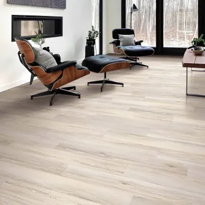 Belgian Linen 7x48 Glue Down Vinyl Flooring – 12 mil Wear Layer, 2mm Thick