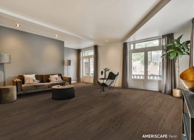 Penn 6x36 Glue Down Vinyl Flooring – 6 mil Wear Layer, 2mm Thick