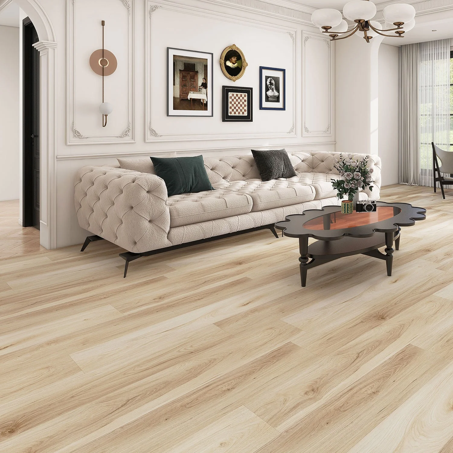 Royal Sands Click Lock LVP Flooring – 9x60 Plank | 28 mil Wear