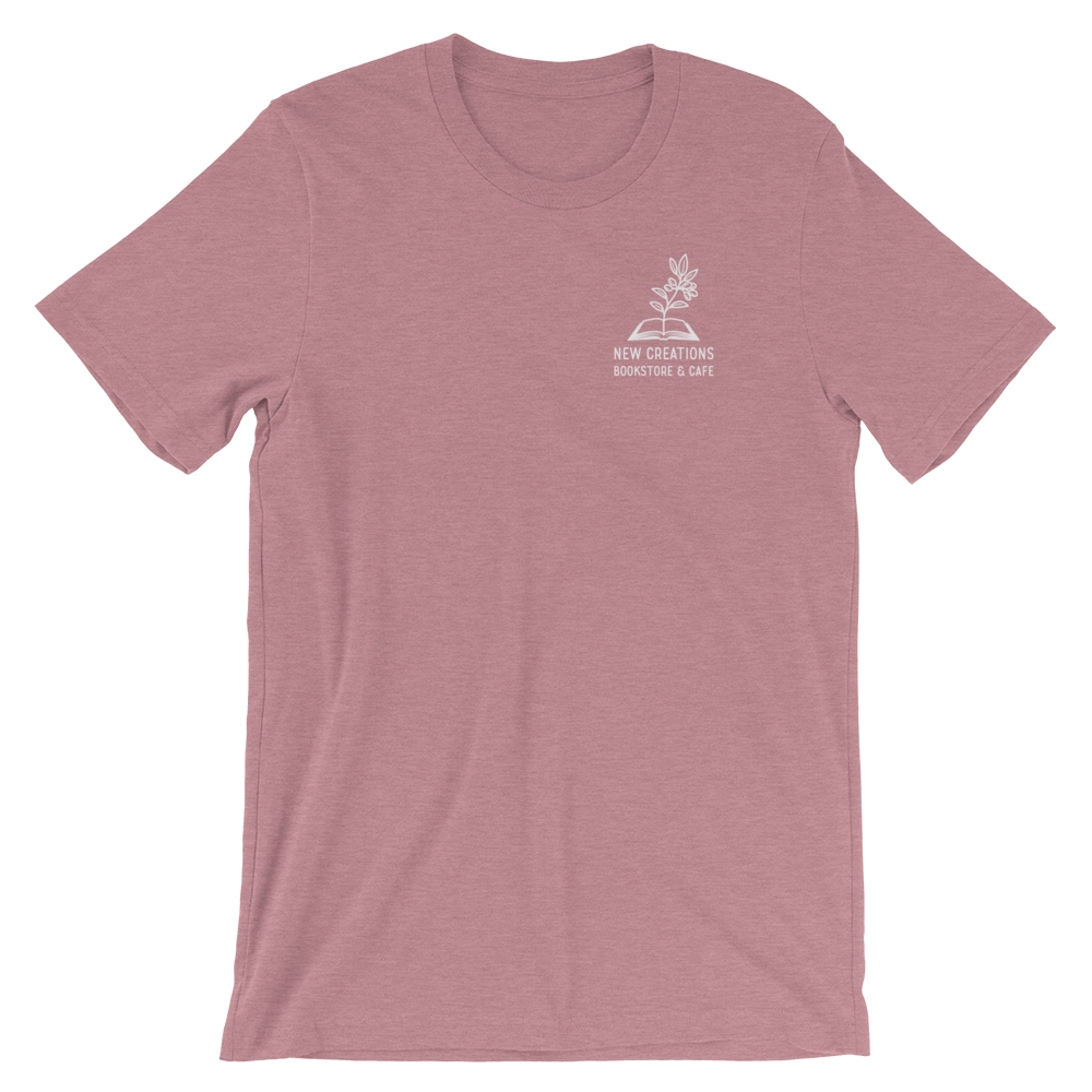 New Creations Bookstore & Cafe - Heather Orchid - T-Shirt - Unisex