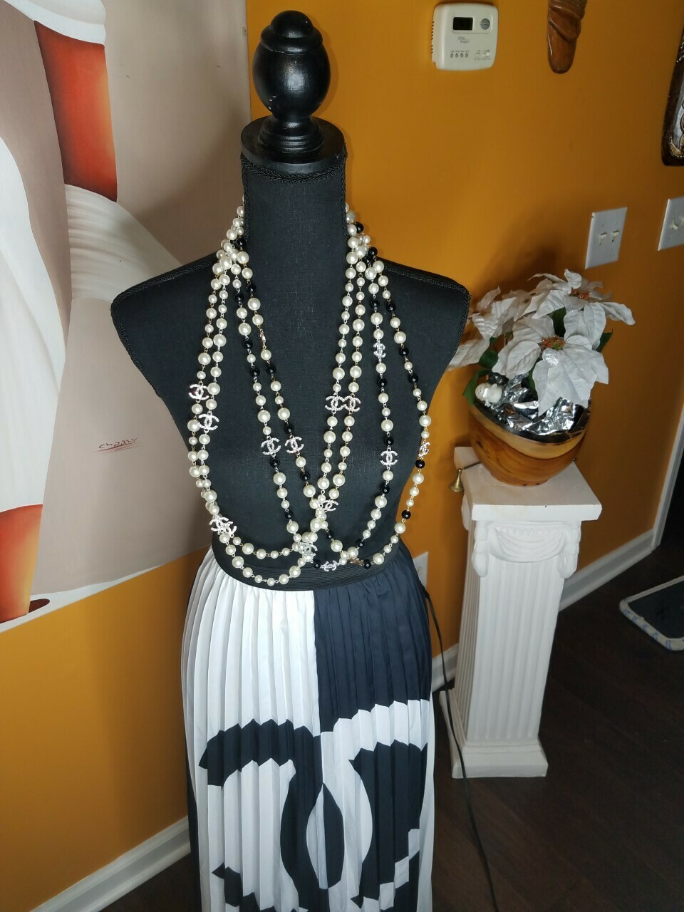 Chanel Inspired Elegant Necklace
