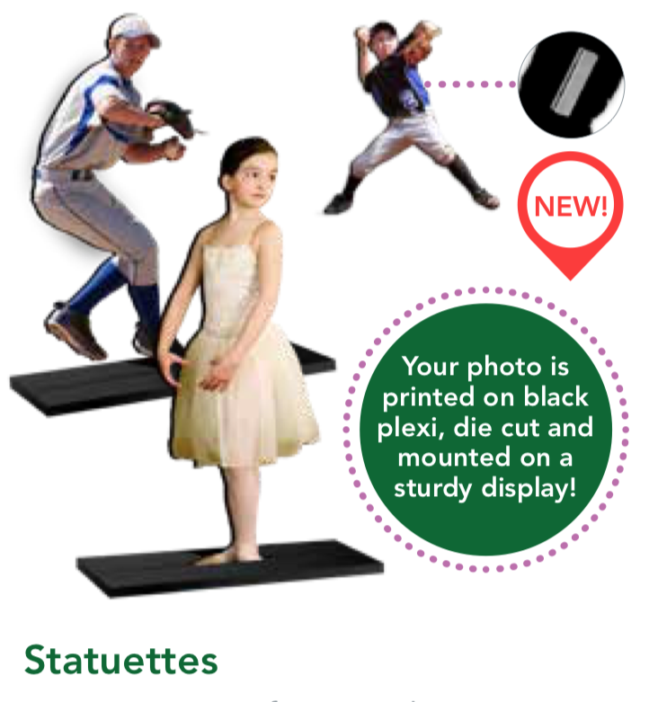 5x7 Statuette