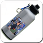 Aluminum Water Bottle w/ Individual Portrait