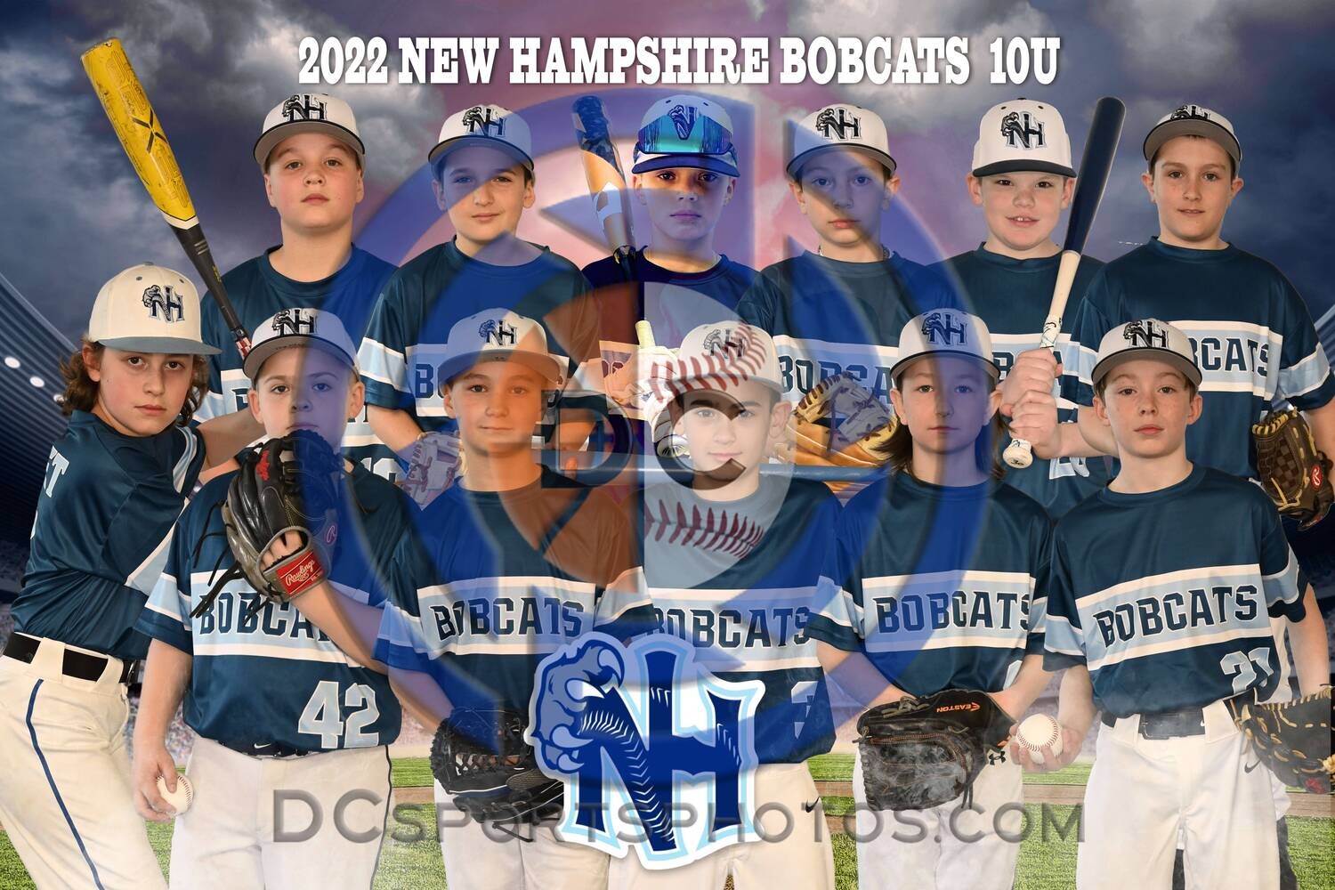 Custom Poster 10u - NH Bobcats