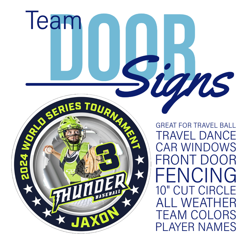Team Circle Signs