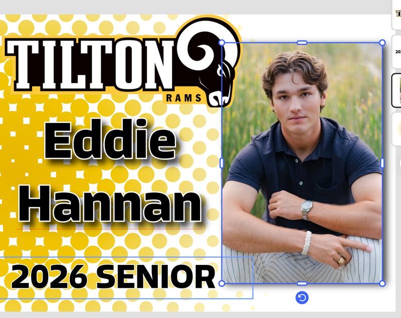 Tilton RAMS 2026 Grad signs - pick up in Gilford NH