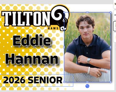 Tilton RAMS 2026 Grad signs - pick up in Gilford NH