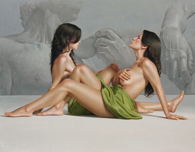 "el coloso" 140 x 180 cm con Bastidor