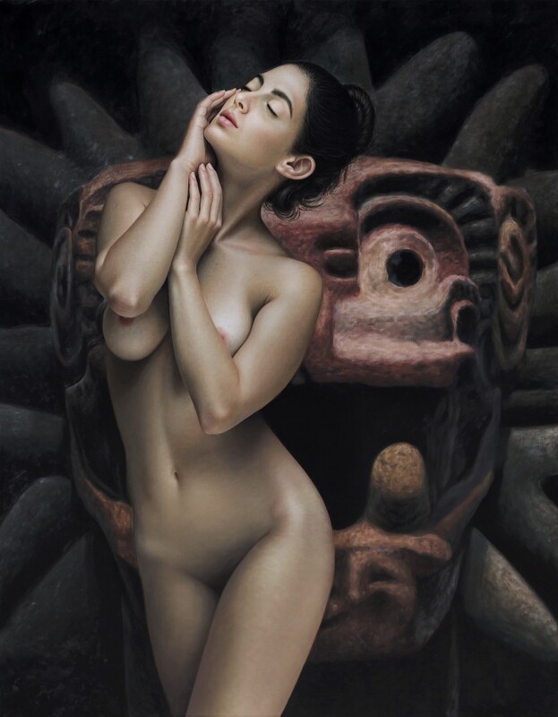 &quot;Mexico&quot; 140 x 180 cm enrollado (55&quot; x 70&quot; Rolled Print)