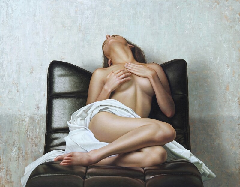 &quot;seduccion&quot; 115 x 148 cm con Bastidor