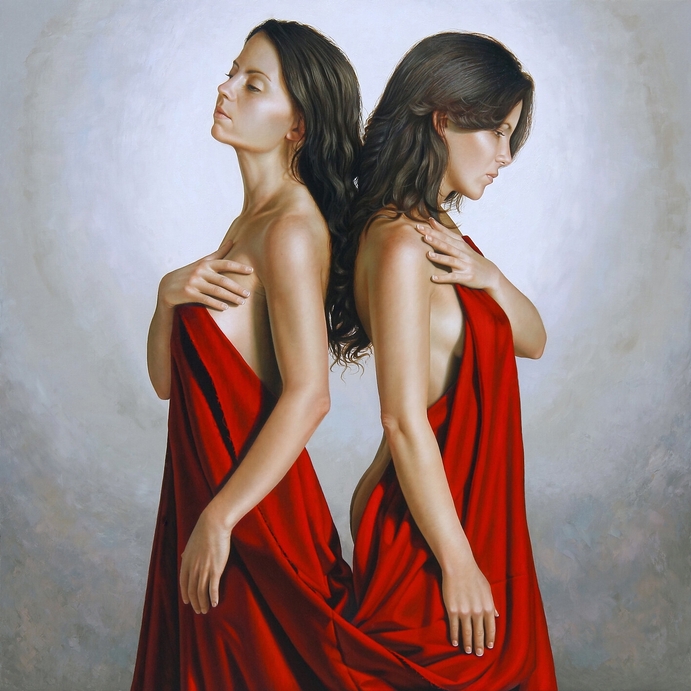&quot;Catarsis&quot; 80 x 80 cm enrollado (31&quot; x 31&quot; Rolled Print)