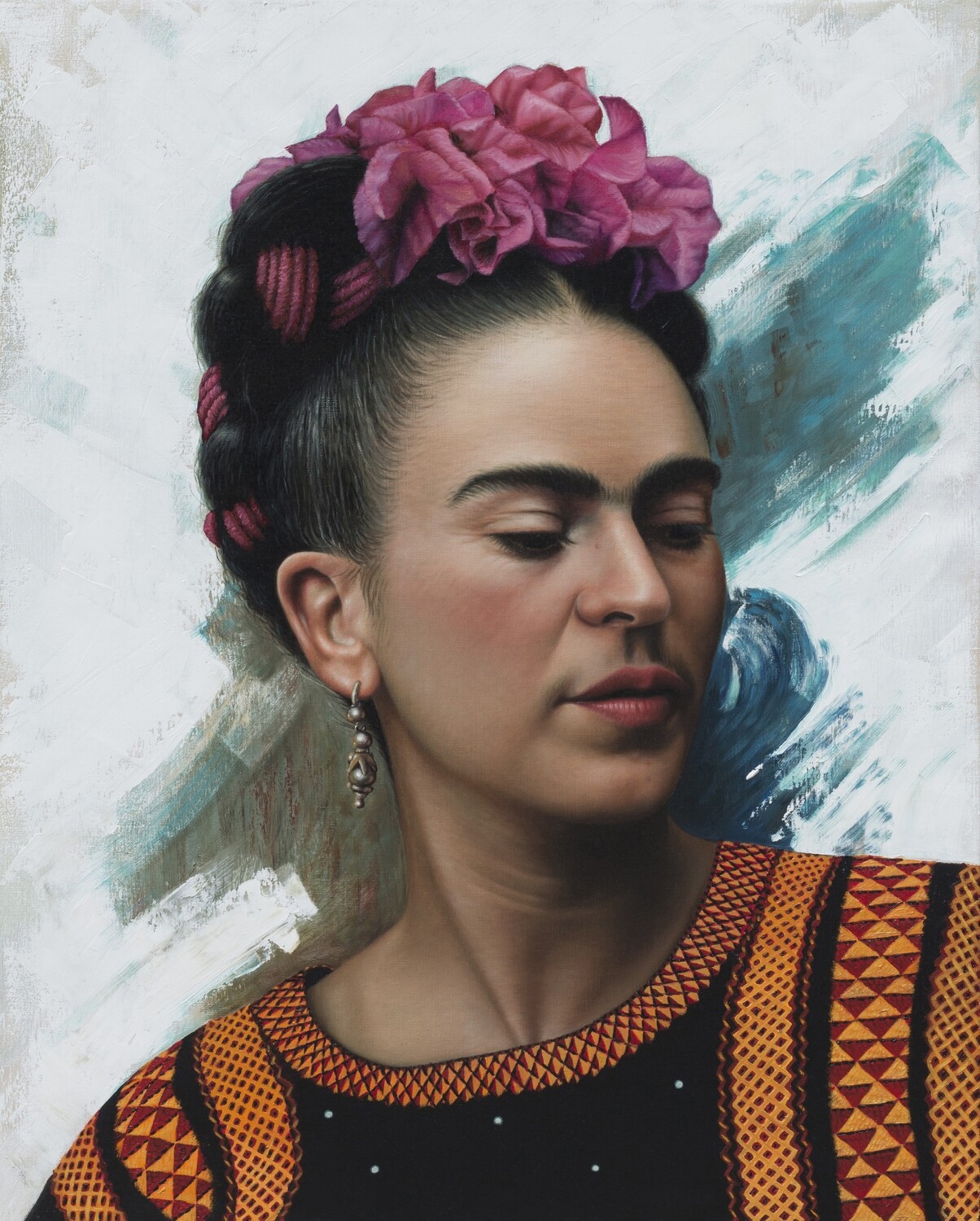 &quot;Frida Kahlo&quot; 80 x 100 cm enrollado (31&quot; x 39&quot; Rolled Print)