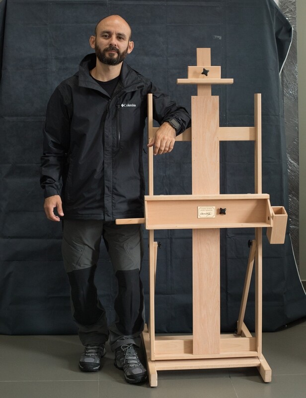Caballete para Pintor modelo Venecia por Omar Ortiz