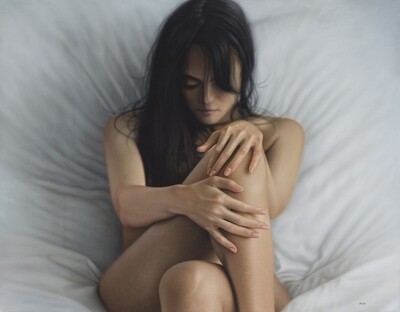 "enfoque V" 140 x 180 cm con Bastidor