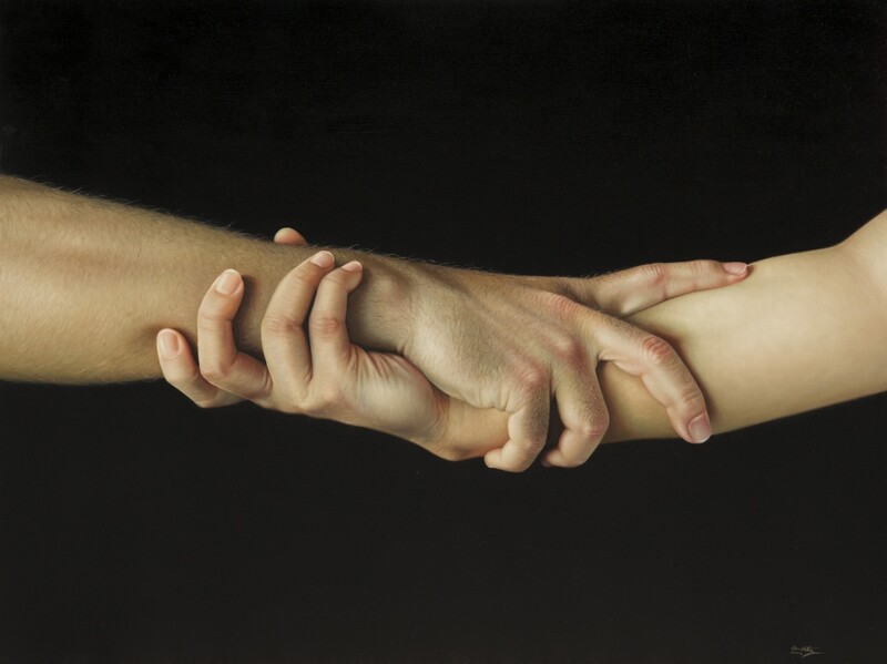 &quot;salto de fe II&quot; 140 x 180 cm enrollado (55&quot; x 70&quot; Rolled Print)