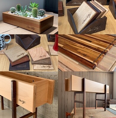 Piezas de Carpintería por Omar Ortiz - Woodworking by Omar Ortiz