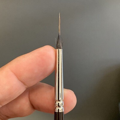 Mod 02 Pincel Series 46. Red Sable Extended Point No.6