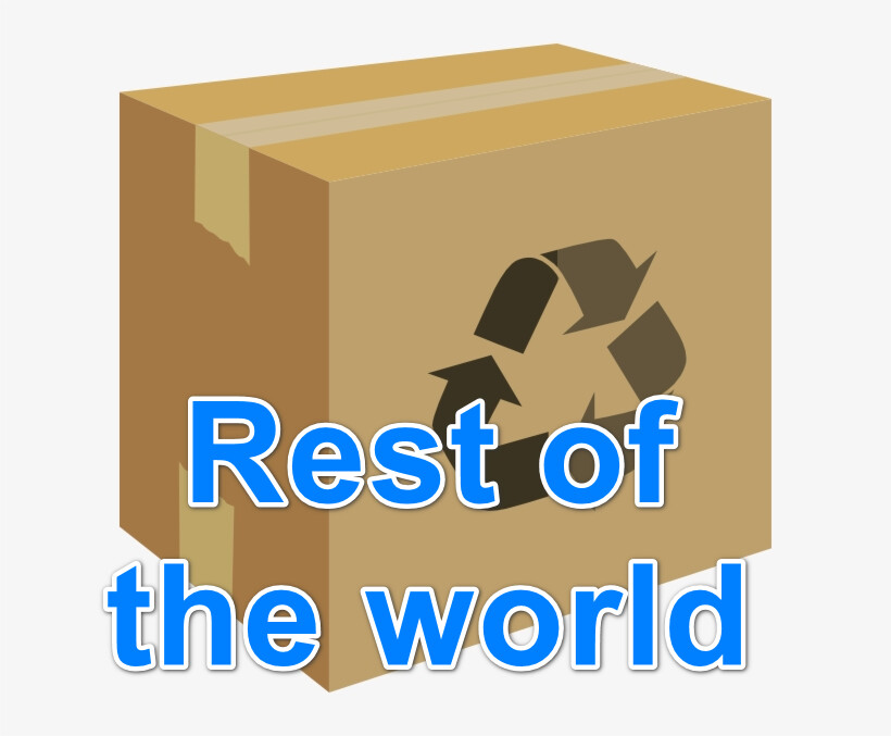 Envio pinceles Rest of the world 1 KG