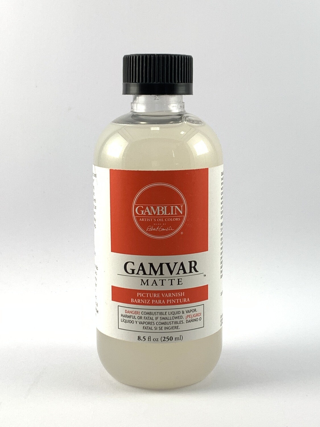 Barniz Gamvar Gamblin MATE Para Pinturas Al Oleo 250 ml