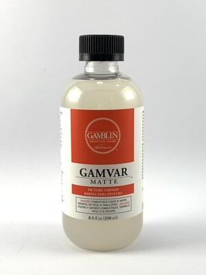 Barniz Gamvar Gamblin MATE Para Pinturas Al Oleo 250 ml