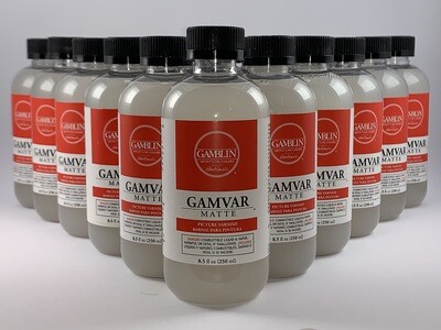 Barniz Gamvar Gamblin MATE Para Pinturas Al Oleo 250 ml