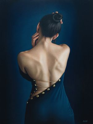 "Dorso I" 120 x 90 cm  Oleo sobre lino $7000 USD