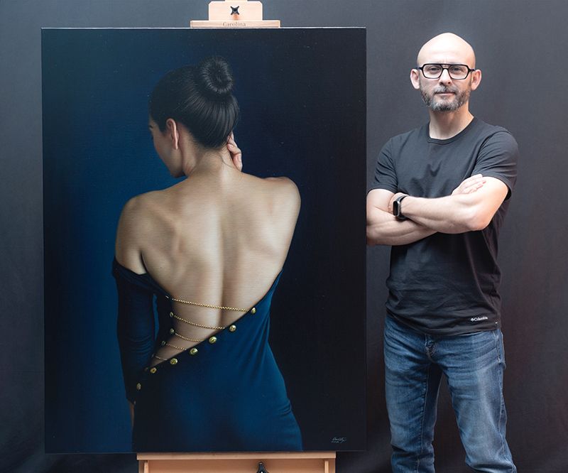 "Dorso II" 120 x 90 cm  Oleo sobre lino $7000 USD