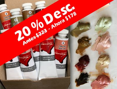 Set Tonos Piel 40 ml Omar Ortiz