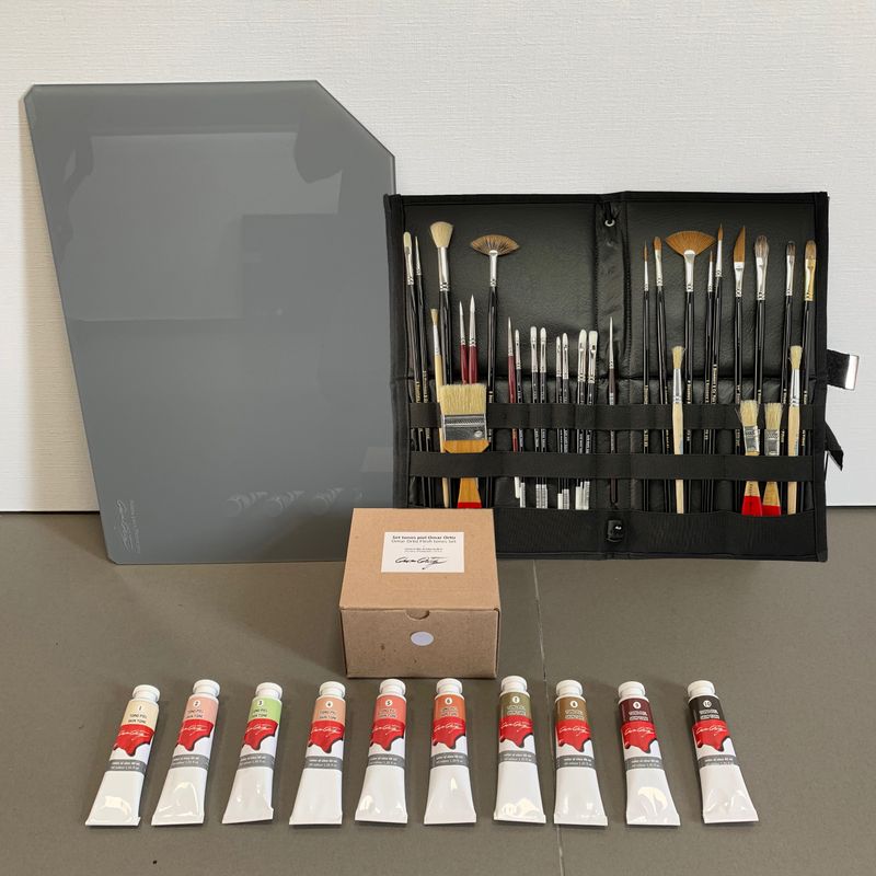 Paquete para pintor PRO 40 ml por Omar Ortiz